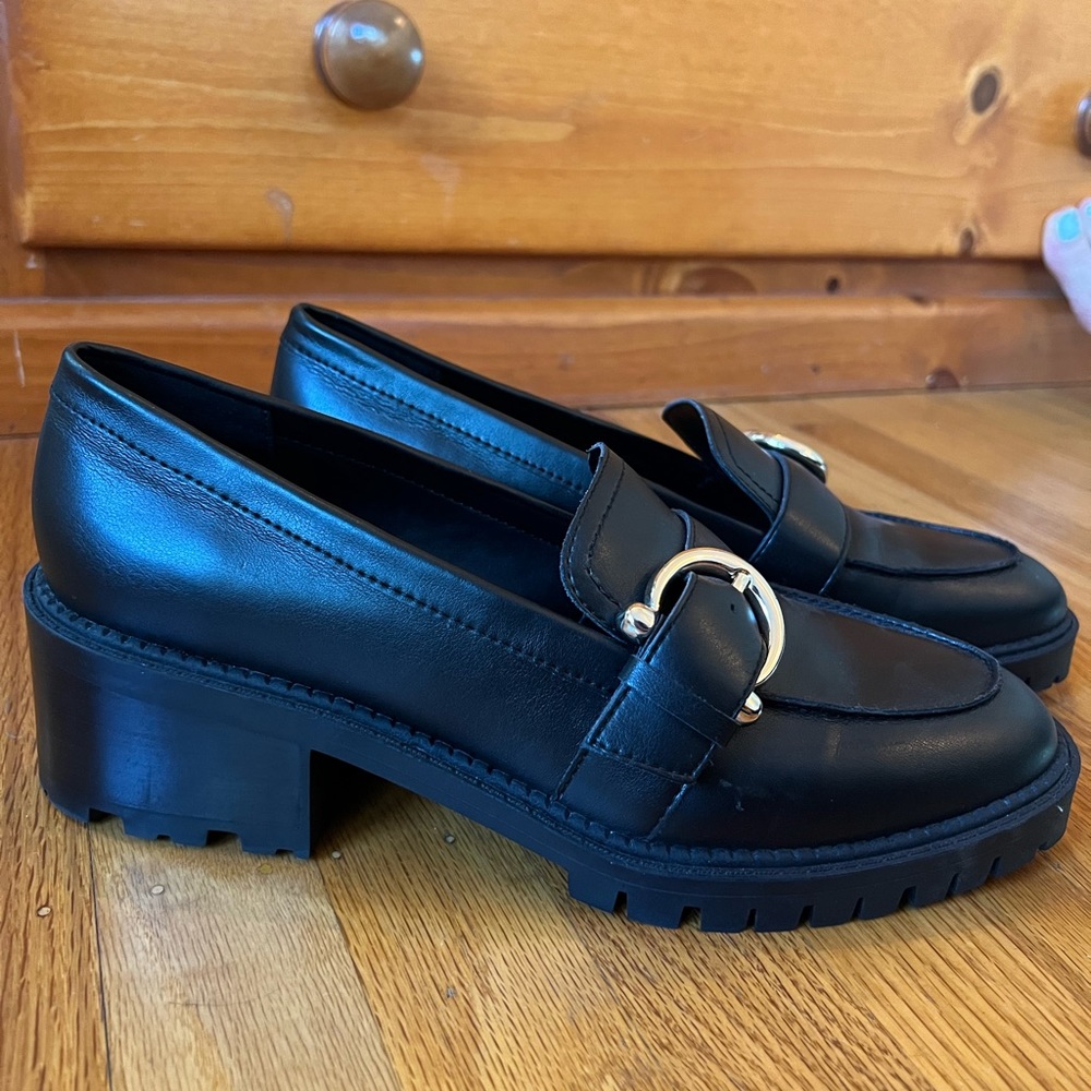 MARC FISHER | black loafers